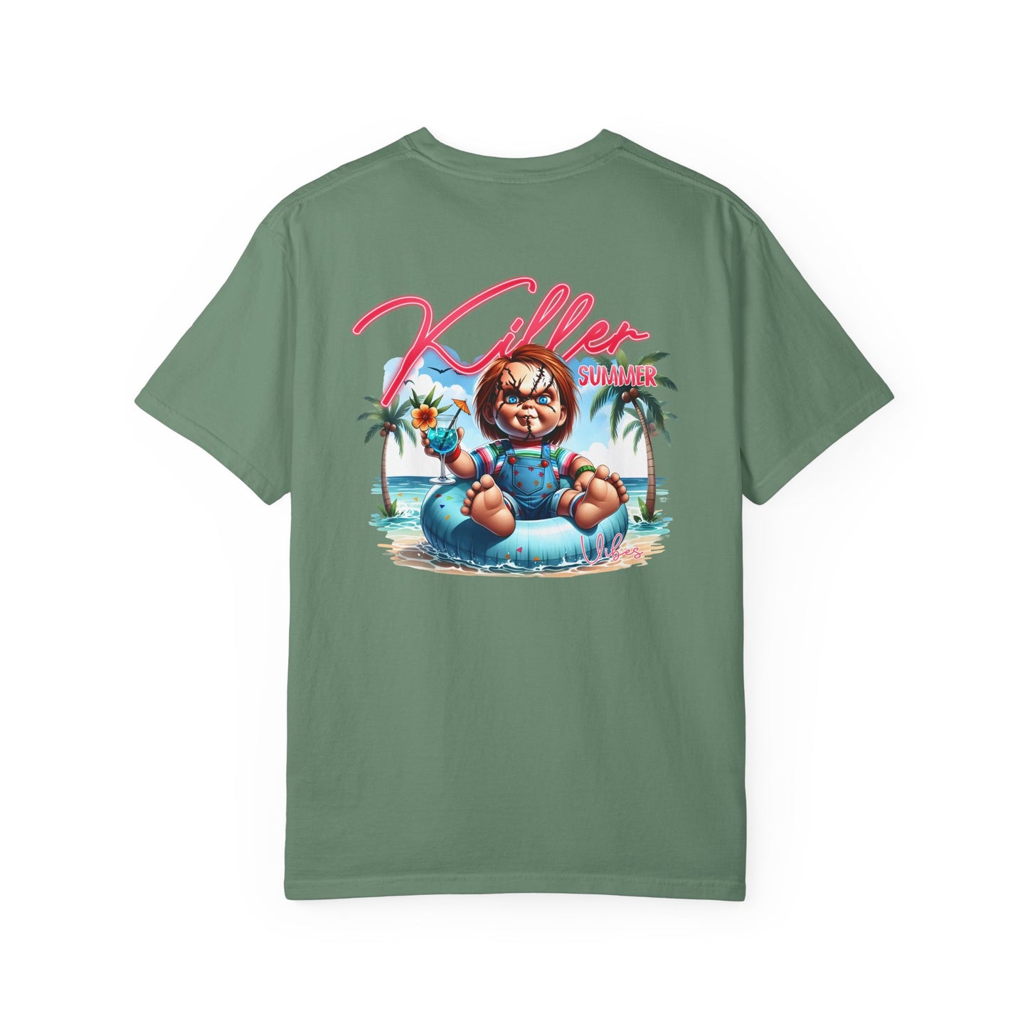 Chill Vibes Unisex Tee, Summer Vacation Shirt, Fun Graphic T-shirt, Unique Gift for Him or Her, Relaxed Fit for Everyday Wear