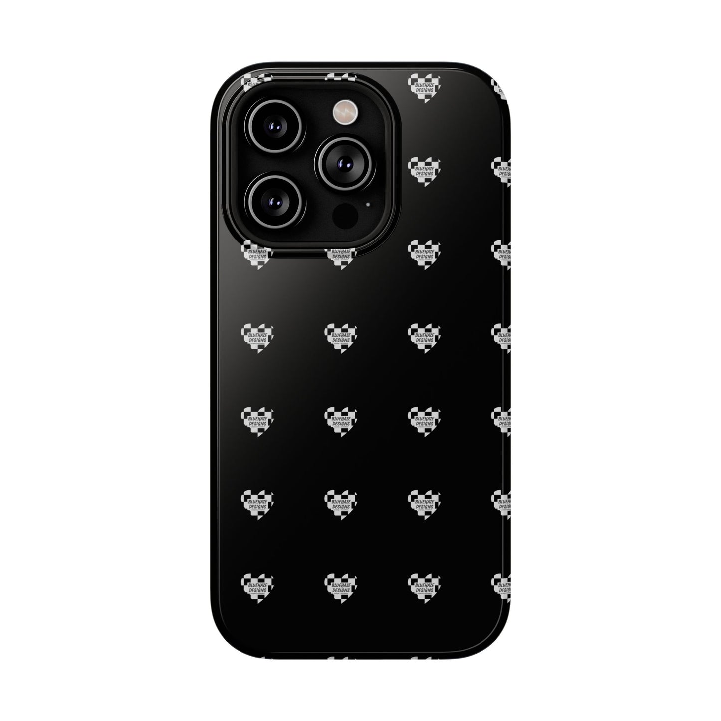BlueHaze Designs Heart Pattern logo Phone case