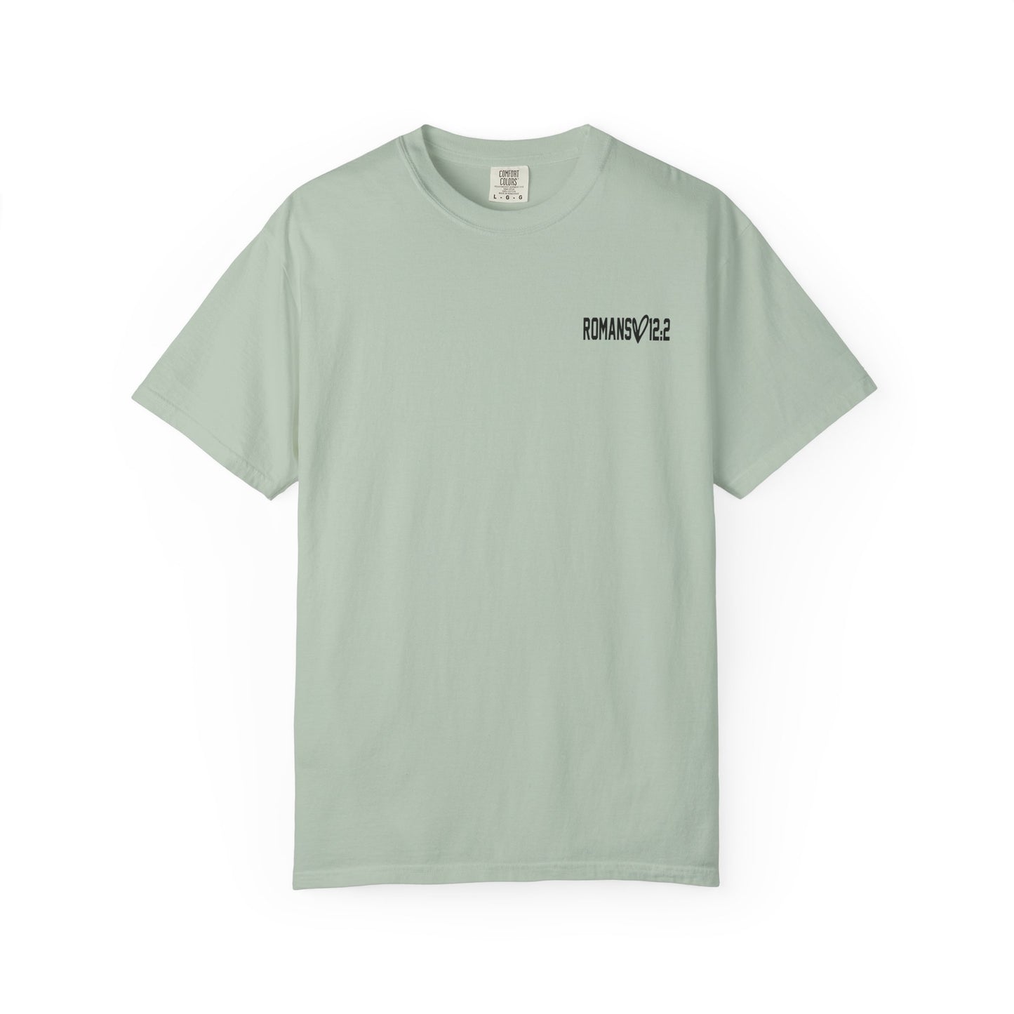 "Romans 12:2" Unisex Butterfly & Floral T-Shirt - Be Transformed, Inspirational Gift, Youth Apparel, Nature Lover Tee, Everyday Wear, Motivational Shirt