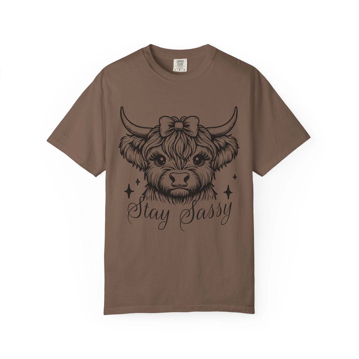 Sassy Cow Graphic Tee, Cute Animal Shirt, Unisex Cotton T-shirt, Gift for Animal Lovers, Casual Wear