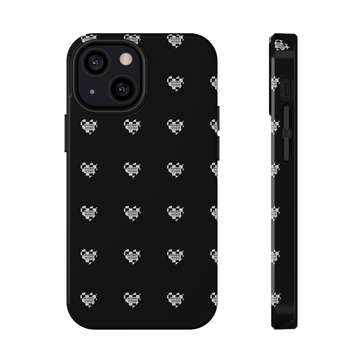 BlueHaze Designs Heart Pattern logo Phone case