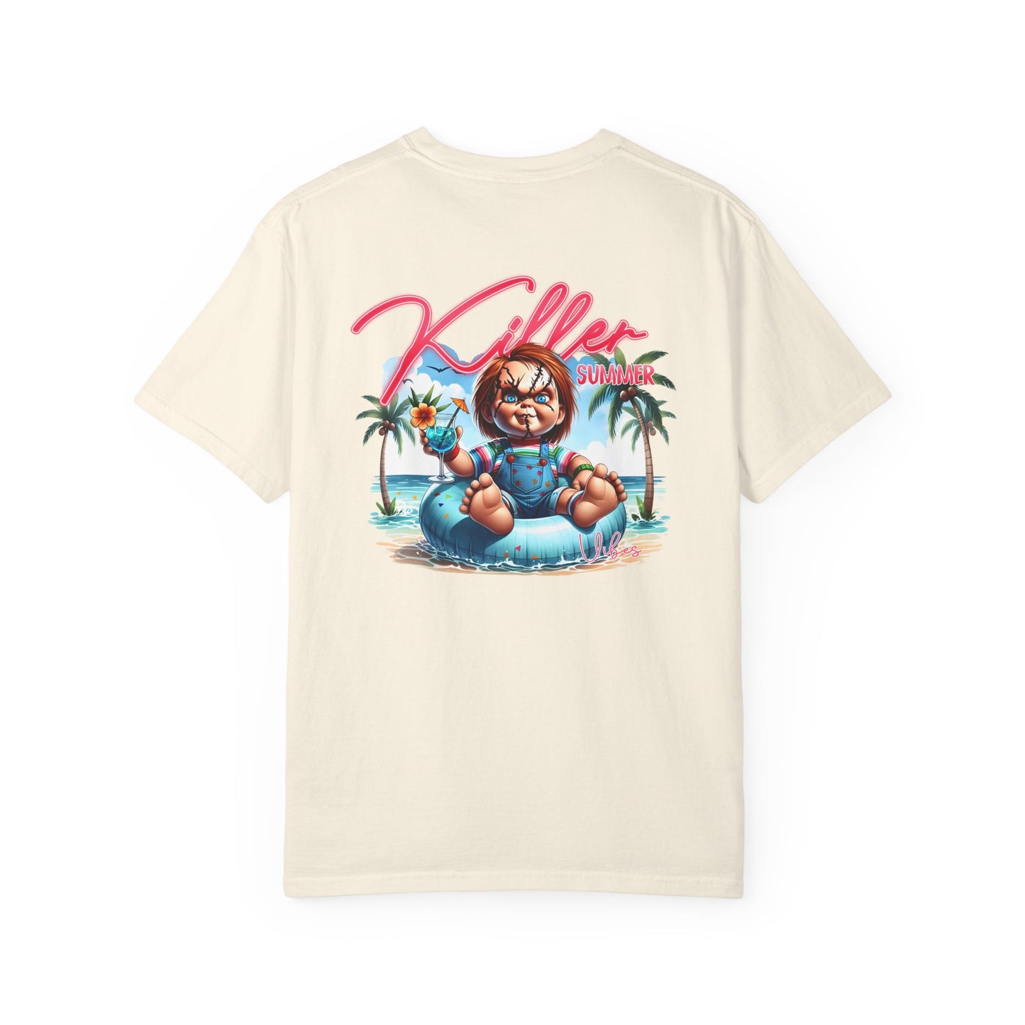 Chill Vibes Unisex Tee, Summer Vacation Shirt, Fun Graphic T-shirt, Unique Gift for Him or Her, Relaxed Fit for Everyday Wear