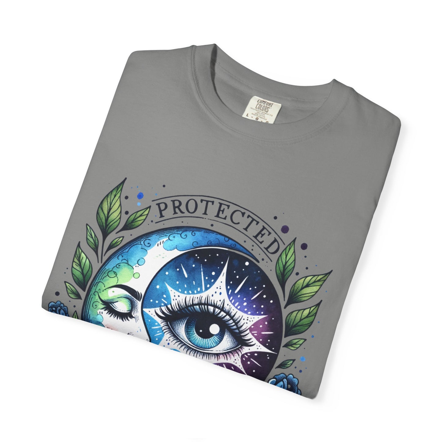 Mystical Sun and Moon T-Shirt - Cosmic Protected & Petty Tee for Spiritual Souls, Astrology and Boho Style Fashion