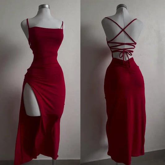 halter strap Spice dress